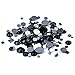 JET (280) Black 1440 pcs AB Round Rhinestones 2058/2088 Crystal Flatbacks black rhinestones nail Black Resin Faux Round Pearls (ss20)