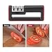 Manual Knife Sharpener,PATHONOR Multifunctional Hand-held 3-Stage Diamond Sharpening Tool,For Straight and Serrated Knives,Non-slip Base Sharpening Knife,Kitchen Knives Sharpening Stone