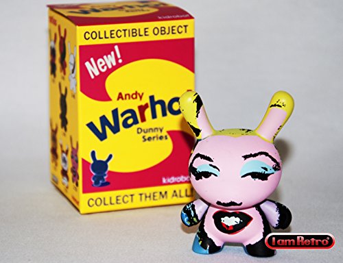 Marilyn Monroe Pink Variant Kidrobot Andy Warhol Dunny Vinyl Mini-Figures