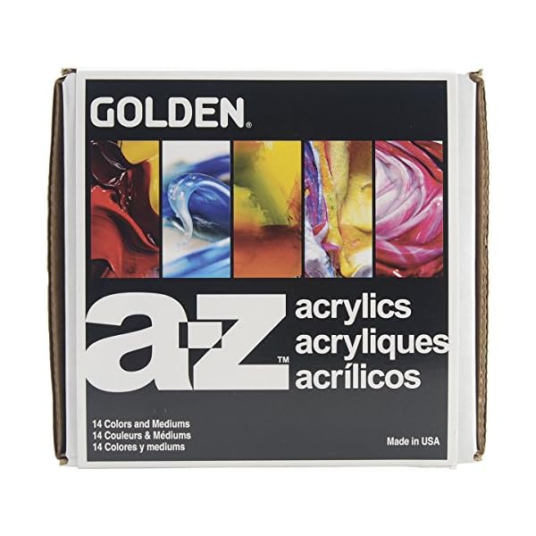 Golden AZ Heavy Body Acrylic Paint Starter Set How To Create Art