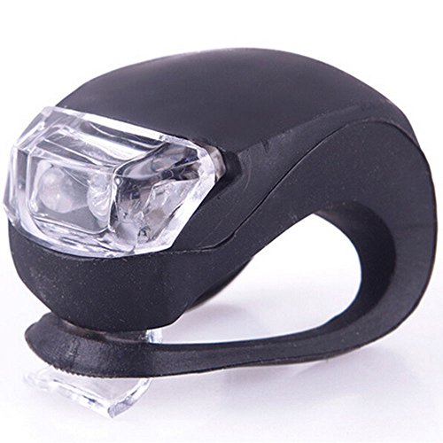 V-MACH Black Hot Sale 3Model LED Bicycle Bike Silicone Frog Light Front Rear Firm Safety Lamp