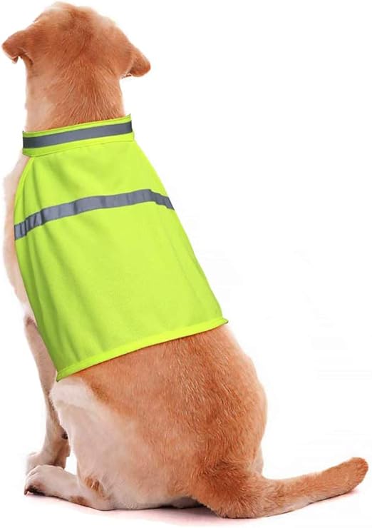 sisstore Reflective Dog Vest High Visibility Dog Jacket with Adjustable