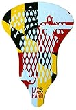 LAX SO HARD Maryland Flag Lacrosse Sticker