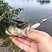 Fishing Lures Artificial Paddle Tail Soft Swimbaits Shad Bait Fish Worms for Bass Trout Walleye Freshwater Saltwater with FREE Tackle Box