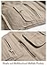 APTRO Men's 100% Cotton Outdoor Multi Pocket Vest Khaki US L (ASIN TAG 3XL)