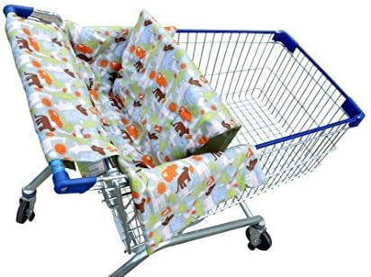 Shopping Cart Cover for Baby 3 in 1 Unisex Baby Blanket, Restaurant High Chair, Easy to Install