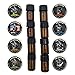 Badass Beard Care Trial Kit For Men - 8 Packs, Trial Sizes of Beard Balm & Beard Oil