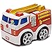 Kid Galaxy PBS Kids Toy Fire Truck. Soft Push Car Vehicle for Toddlers, Boys & Girls Age 18 Months & Up, Red. Juguetes Coche Camión De Bomberos para Niños. from Co. Behind Wild Kratts Vehicle