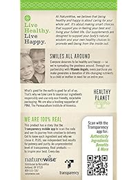 NatureWise Pure Garcinia Cambogia, extracto de HCA 100% natural, soporta pérdida de peso y rizos...