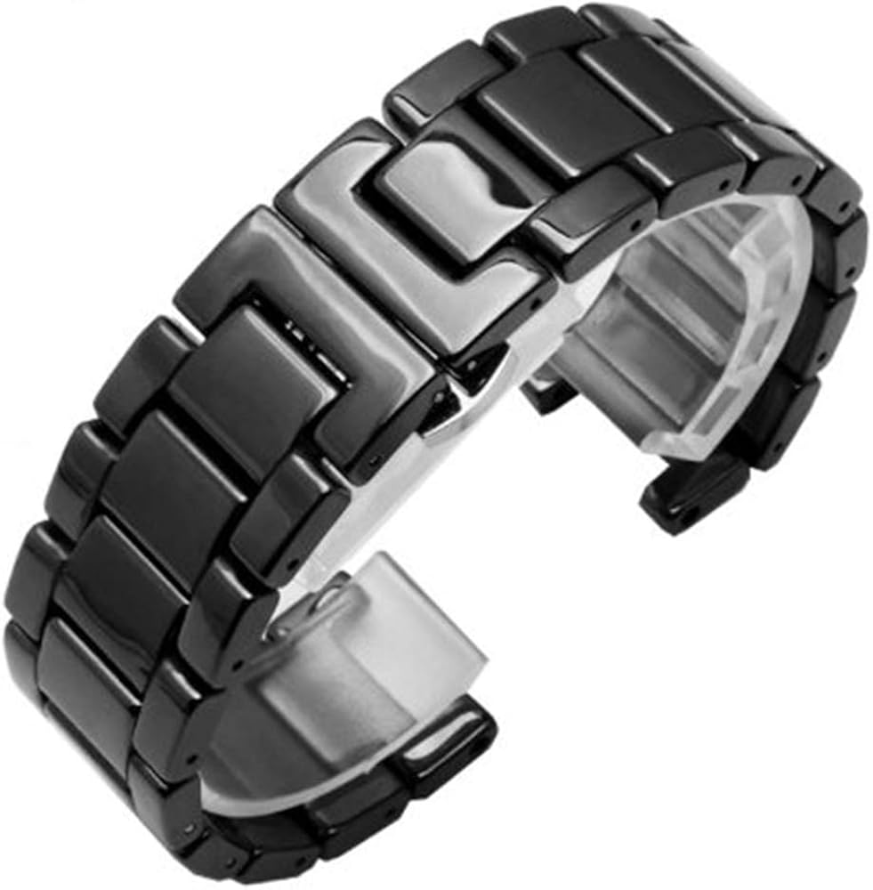 Ceramic watchband for GC watchs Notch end Ceramic Bracelet Fashion