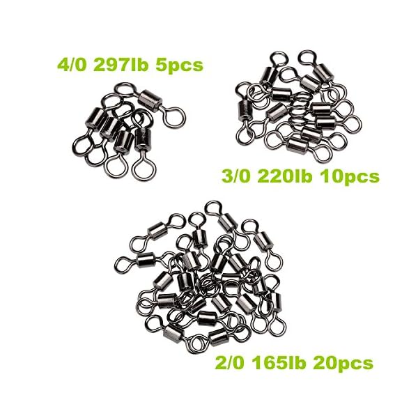 PLUSINNO-Fishing-Accessories-Kit-241-Pcs-Including-Hooks-Bullet-Weights-Sinker-Rolling-Barrel-Bearing-Swivels-Connector-Fishing-Line-Beads-Fishing-Accessories-Set-With-Tackle-Box PLUSINNO-Fishing-Accessories-Kit-241-Pcs-Including-Hooks-Bullet-Weights-Sinker-Rolling-Barrel-Bearing-Swivels-Connector-Fishing-Line-Beads-Fishing-Accessories-Set-With-Tackle-Box