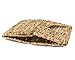 Mkono Natural Seagrass Mat Hideaway Hut Toy, Hand Woven Folding Beds Sleeping Chew Toys for Guinea Pig
