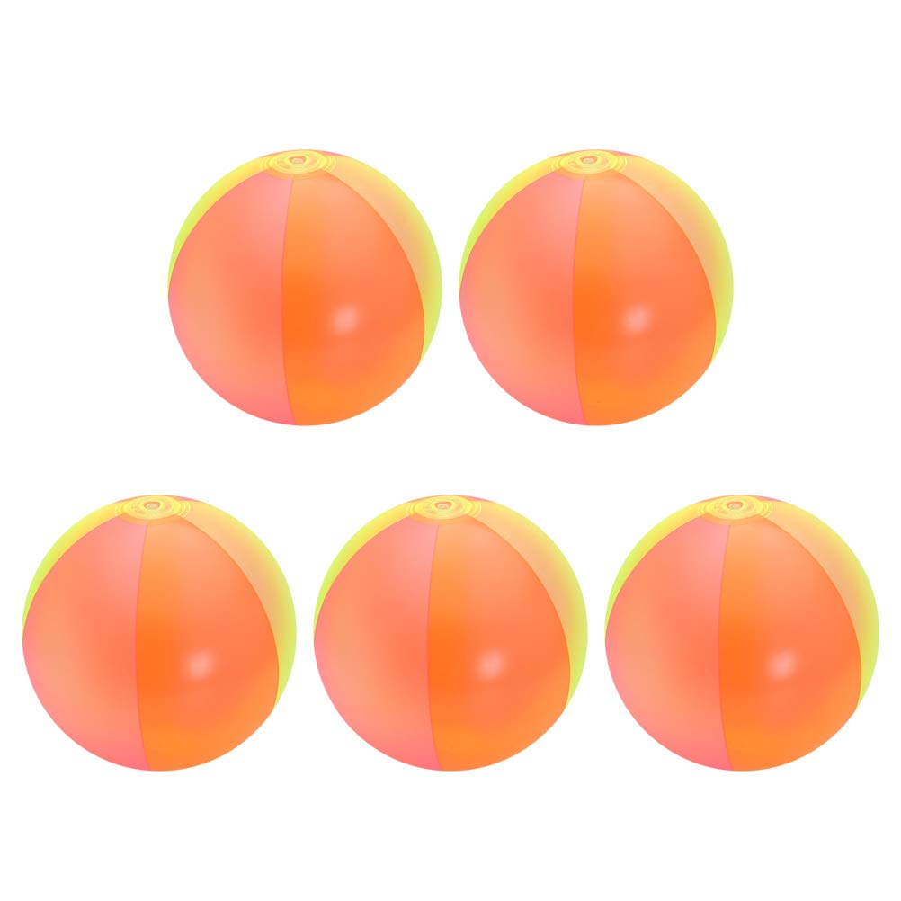 LIOOBO 5pcs Pelotas de Playa inflables Jugando al balón de Pelota ...