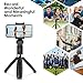 Potok Selfie Stick Monopod with Integrated Tripod and Bluetooth Remote Shutter. Extendable Wireless Selfie Stick. for iPhone X/8/8P/7/7P/6s/6P/5S/SE, Samsung Galaxy S6,S7,S8, Android