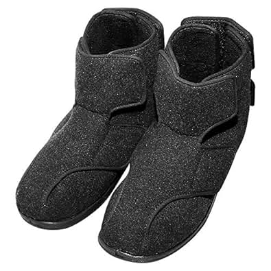 Amazon.com | Cozy Ankle Men's Extra Wide Sneaker Boots for Swollen, Plantar Fasciitis, Diabetic 