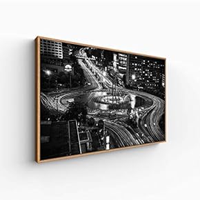 Canvas Wall Art for Living Room, Bedroom Building Framed Canvas Prints for Home Decoration Ready to Hang - 16x24 inches