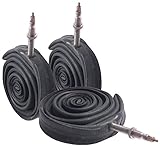 VeloChampion 2 or 3 x Butyl Road Bike Inner Tubes - 700x18/25C Presta 40mm, 60mm or 80mm Valve Length