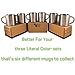 Better For Your Stainless Steel Double Wall Coffee Mugs, 13.5 oz, Set of 2, Purple-Orange