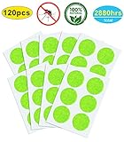 YHmall 120 Pcs Mosquito Repellent Patches, Non-Toxic, Safe for Kids and Adults