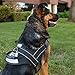 Friends Forever No Pull Dog Harness Large Breed - Training Harnesses for Large Dogs, Black Dog Vest with Handle & 3M Reflective Material for Extra Control and Safety L Size