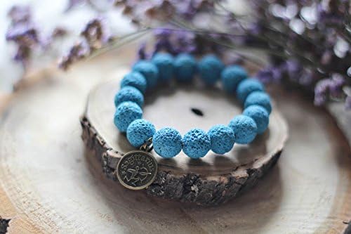 Sagittarius Zodiac Bracelet, Horoscope Astrology Bracelet, Black Volcanic Lava Birthstone Bracelet, Birthday Gift, Sagittarius Charm, Chakra