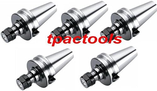 5PC BT40 ER16 PRECISION COLLET CHUCK NEW TENTH ACCURACY