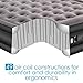 Zoetime Upgraded King Size Double Air Mattress Blow up Elevated Raised Airbed Inflatable Beds with Built-in Electric Pump Storage Bag and Repair Patches Included 213 x 182 x 50 cm, Grey