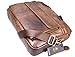 Videng Polo POLO VIDENG M278 Men's Classic Top Cow Leather Business Handbag Briefcase Shoulder Messenger Satchel Bag For Laptop Macbook Father's Day Gift (Brown)