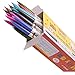 Dong-a Miffy Oil Based Ink Ball Point Pen Excellent Writing (6 Color/pack of 24 Pens) Blue/black/red/green/pink/sky Blue/