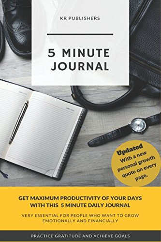 5 Minute Journal: Organize your life and get most out of each day