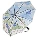 GALLERIA Umbrella Folding Bird Blue, 1 EA