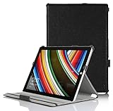 Exact Microsoft Surface Pro 3 Case [BUCKLER Series] - Slim-Fit Multi-Stand Case for Microsoft Surface Pro 3 12-inch Tablet Black