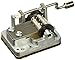 Kikkerland Love Me Tender Crank Music Box, Silver