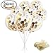 SOTOGO 10 Pieces Lightning Bolt Foil Balloons 45 Inch Flash Balloons Party Foil Lightning Bolt Shape Balloons for Birthday Wedding Decorations, Gold