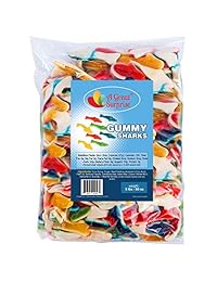 Gummy Sharks – Gummy Sharks Candy – Gummy Sharks Bulk – Bulk Candy – 5 libras