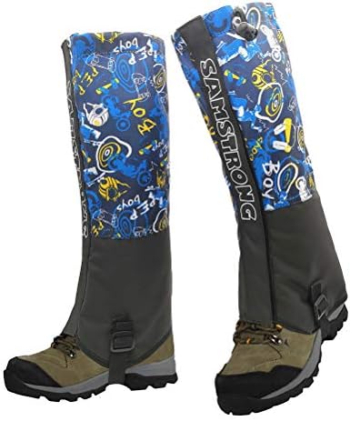 Leg Gaiters – Waterproof Snow Boot Gaiters Shoes Cover for Men & Women Hiking, Hunting, Climbing, Walking, Cycling, Snowshoeing