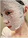 Hey! Pinkgo Girl Lotus & Coix Brightening Lifting Lace Sheet Mask 5pcs - Paraben-free Antioxidant with Brightening, Moisturizing, Firming & Smoothing Benefits