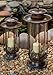 H Potter Outdoor Candle Lantern Decorative Hurricane Holder Patio Deck Indoor