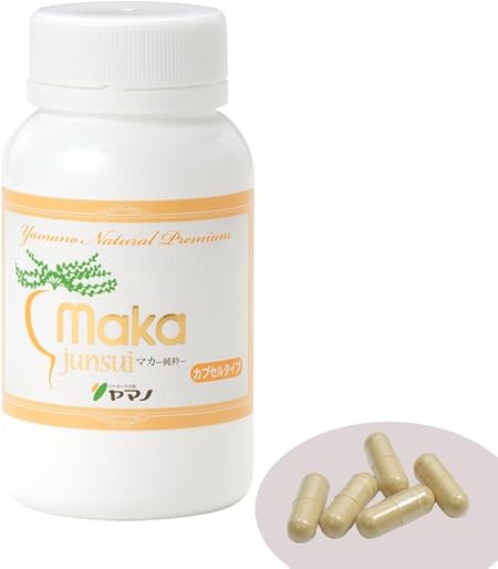 Amazon ふれあい生活館ヤマノ マカ Junsui ボトル入り カプセルタイプ ふれあい生活館ヤマノ マカ