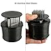 Bodyguard 56 Stainless Steel Blades Meat Tenderizer with Cleaning Brush - for Steak, Chicken, Fish and Pork - Professional Quality Kitchen Cooking Tool