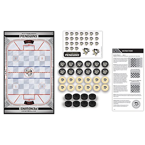 MasterPieces NHL Pittsburgh Penguins Checkers Game