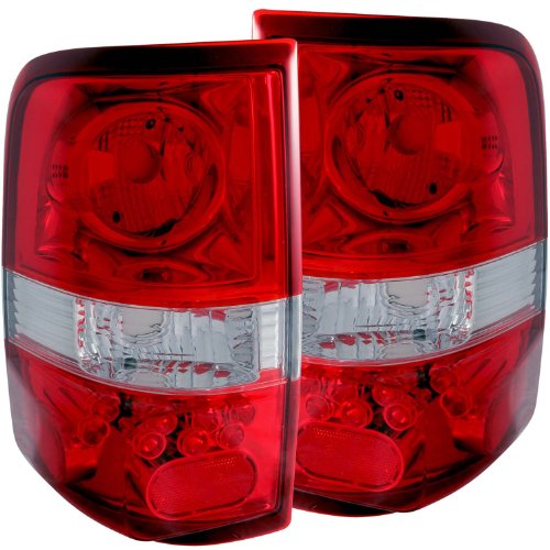 Anzo USA 211058 Ford F-150 Red/Clear LED Style Styleside - (Sold in Pairs)