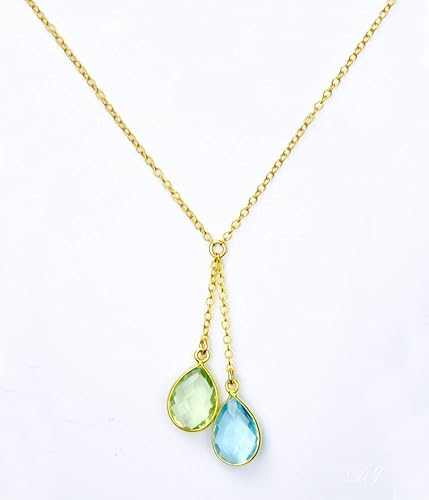 mothers day birthstone necklace