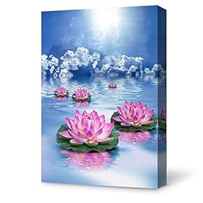 Canvas Wall Art for Living Room,Bedroom Home Artwork Paintings Cobblestone Ready to Hang - 12x18 inches
