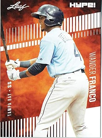 Amazon Com Wander Franco 2018 Leaf Hype Baseball Rookie 25 Card