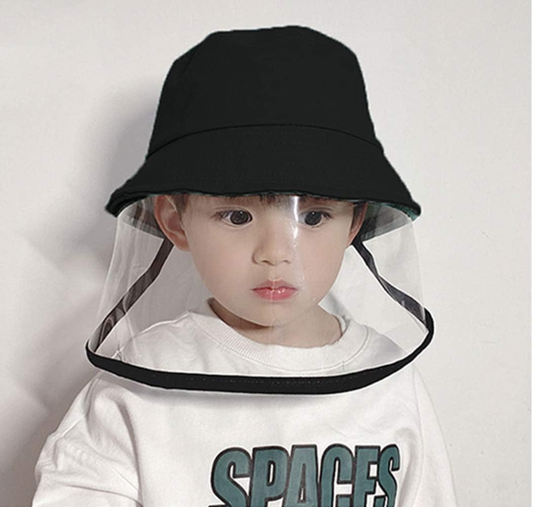 baby cap with face shield