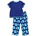 Peppa Pig Boys' George Pig 2pc Sleepwear Set, Navy, 3T