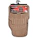 MotorTrend MT-754-BG Universal Fit Odorless Premium Heavy Duty All Weather Maximum Protection Car Floor Mat - Rubber (Beige) 4 Pack
