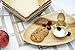 Naturally Chic Palm Leaf Plates - 10 Inch Oval - Bamboo Like, Eco Friendly, Disposable, Compostable and Biodegradable Plates for Weddings, Parties and Events
