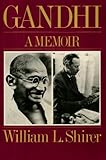 Front cover for the book Gandhi by William L. Shirer